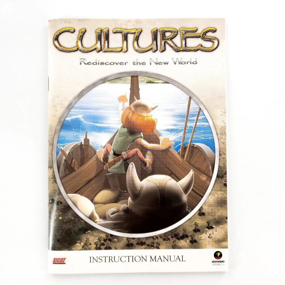 Cultures: Rediscover the New World Jewel Case (PC) w/ Manual Brand New Sealed